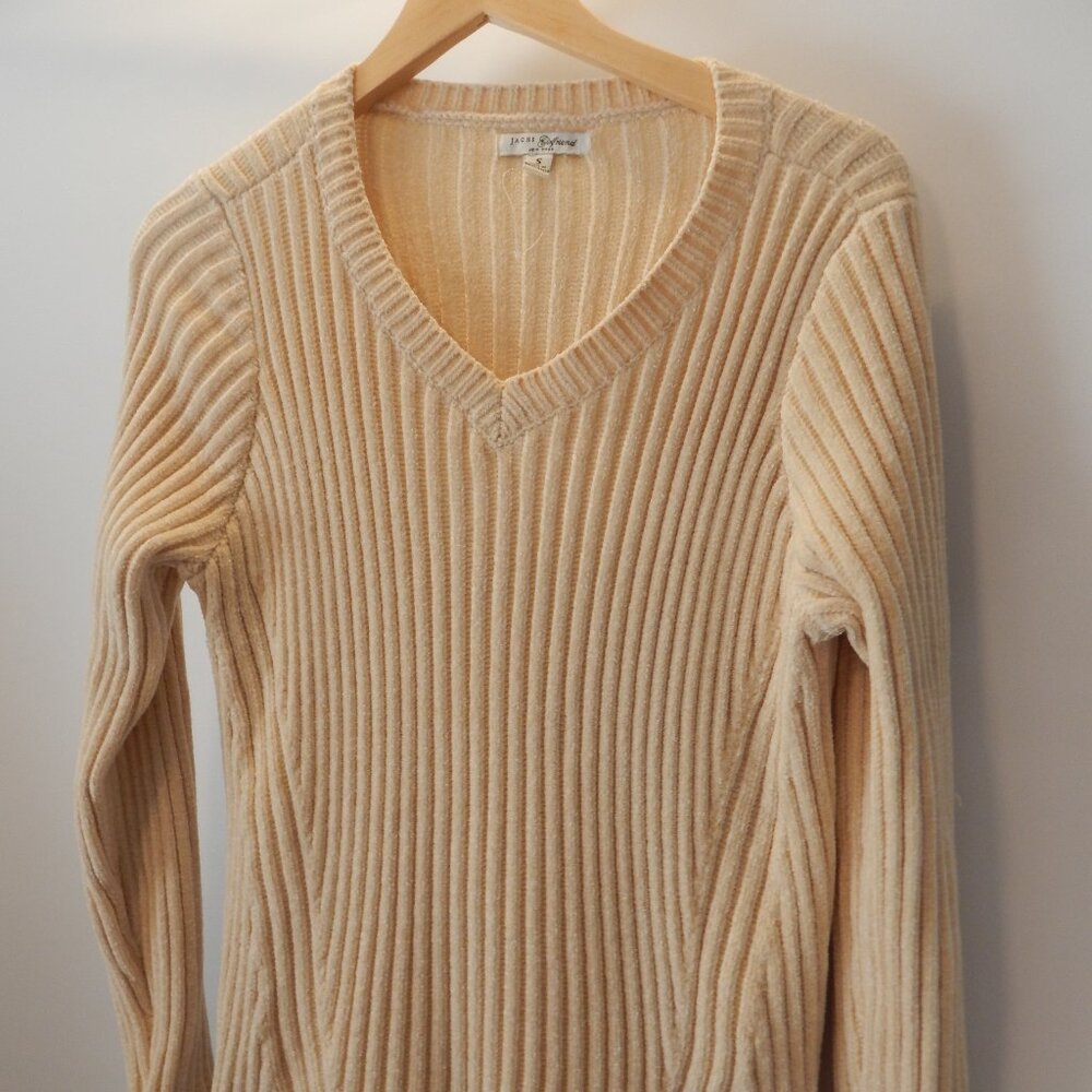Jachs Girlfriend New York Sweater Cream Size Small